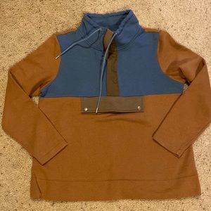 LLBean block color sweatshirt